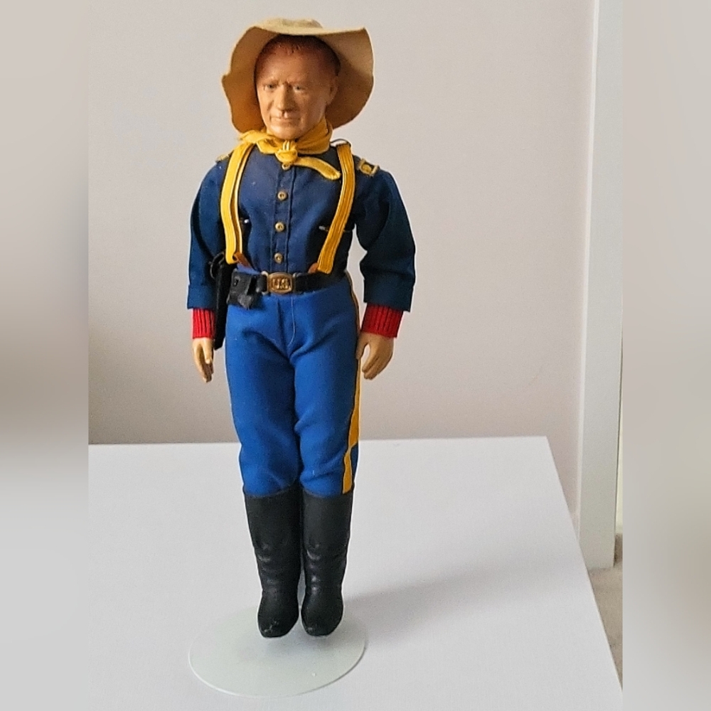 Vintage 1982 Effanbee Guardian Of The West John Wayne Doll. 18 inches